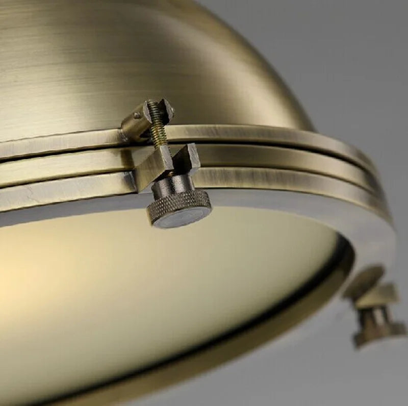 Lustre — Industriel en fer style nordique pour cadeaux de nouvel an