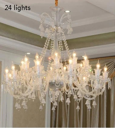 Lustre — En cristal à LED pour un éclairage de luxe modernisé