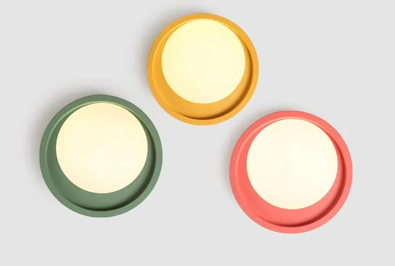 Plafonnier moderne à led pour chambre d'enfant et salon Héloïse Estampe - Esprit Contemporain & Décor Élégant