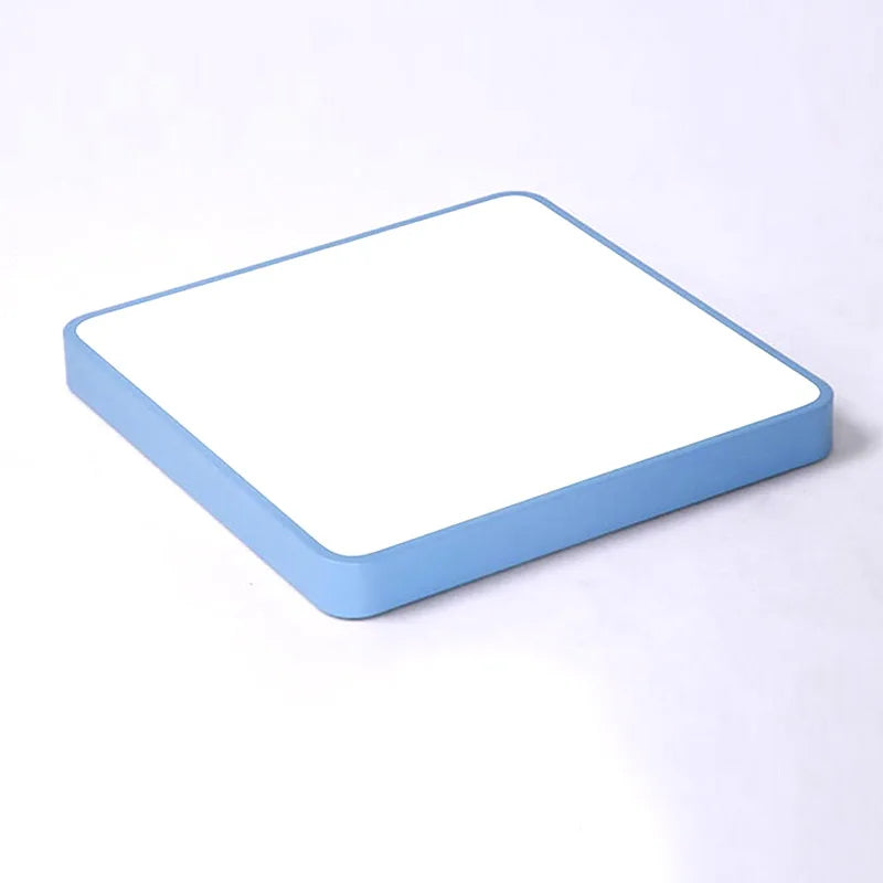 Plafonnier led carré surface monté avec télécommande luminaire Diane Sérénade - Une Silhouette Graphique Affirmée