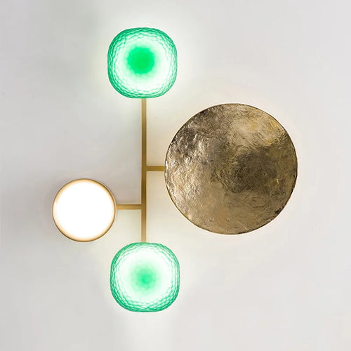 Applique murale — LED vintage en cuivre pour décoration intérieure