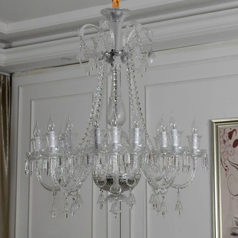 Lustre — En cristal à LED pour un éclairage de luxe modernisé