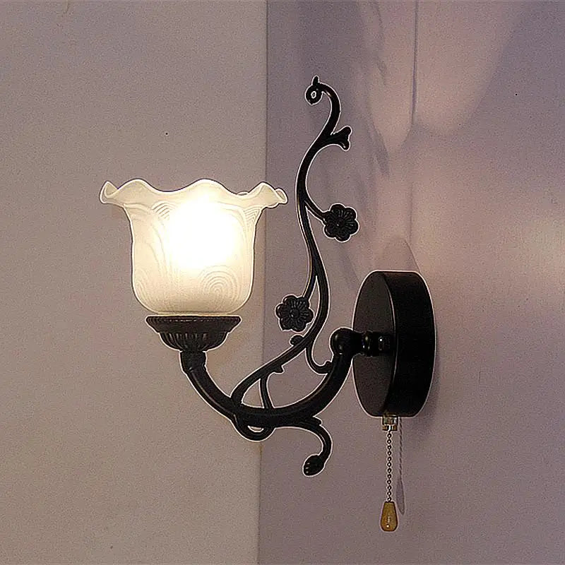 Applique murale — Vintage en verre pour intérieur et extérieur