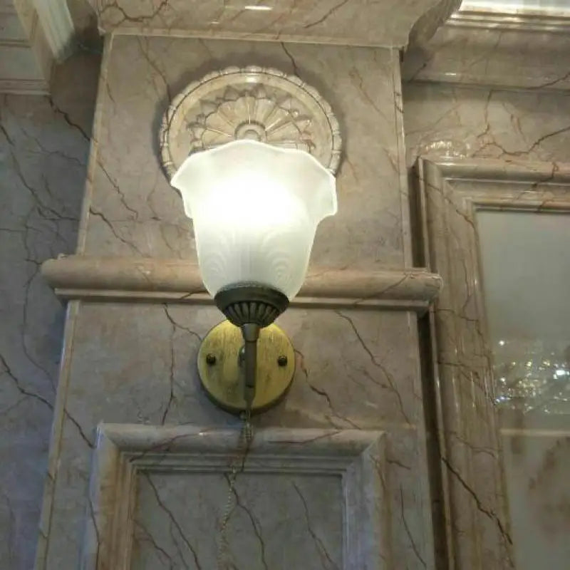 Applique murale — Vintage en verre pour intérieur et extérieur