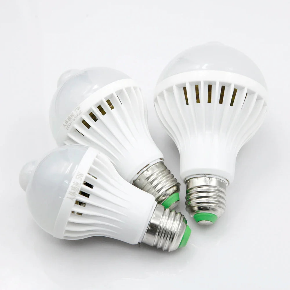 capteur de mouvement infrarouge avec lampe à led intelligente