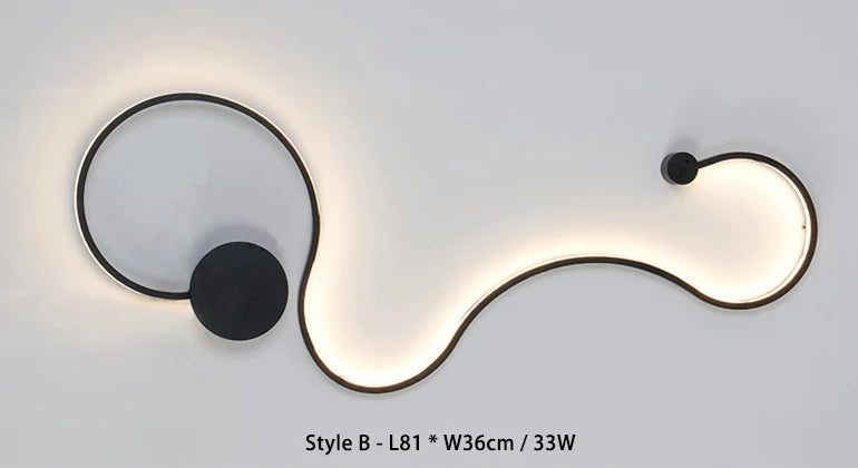 Applique murale led moderne pour décoration intérieure élégante Aloïs Harmonie - Esprit Contemporain & Décor Élégant