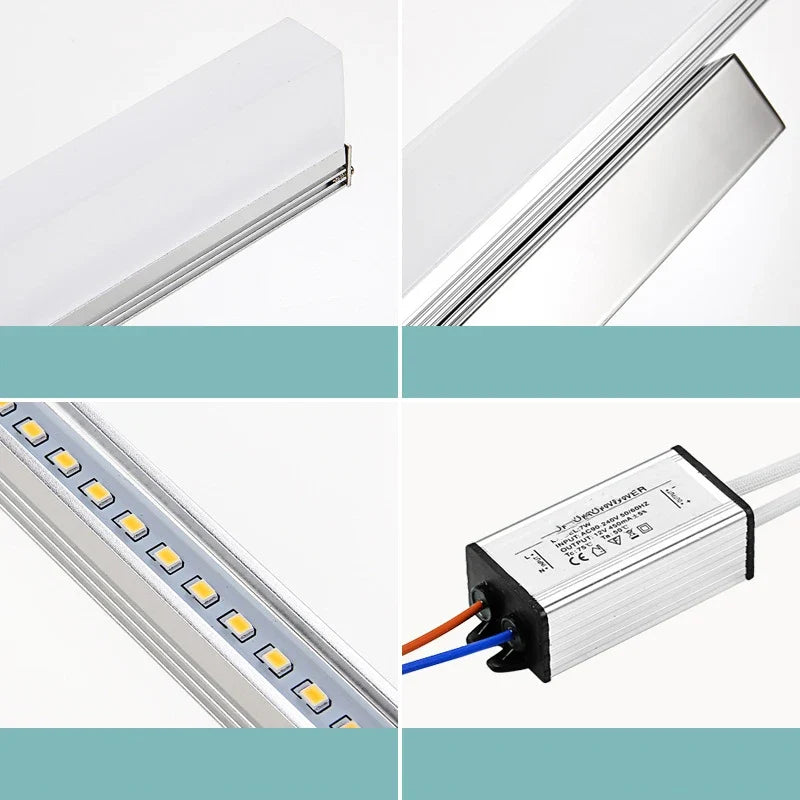lampe led en acrylique populaire pour miroir et décoration