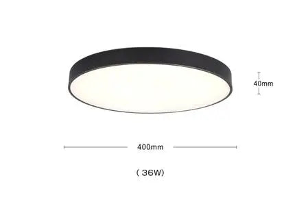 Plafonnier — Moderne nordique en cuivre LED acrylique iwhd