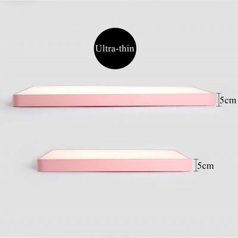 Plafonnier led carré surface monté avec télécommande luminaire Diane Sérénade - Une Silhouette Graphique Affirmée