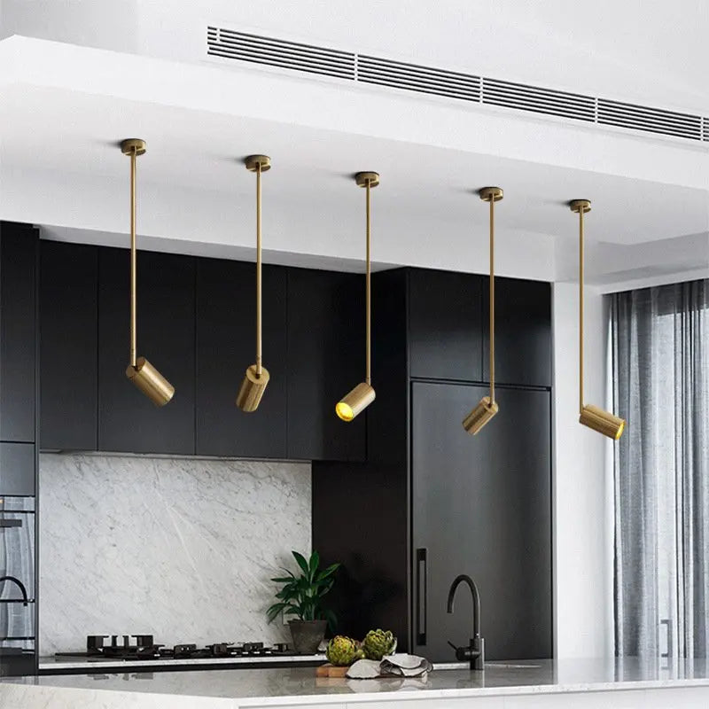 Spot Lampe plafond LED dorée Rosalie Cime - Une Touche Élégante dans le Décor