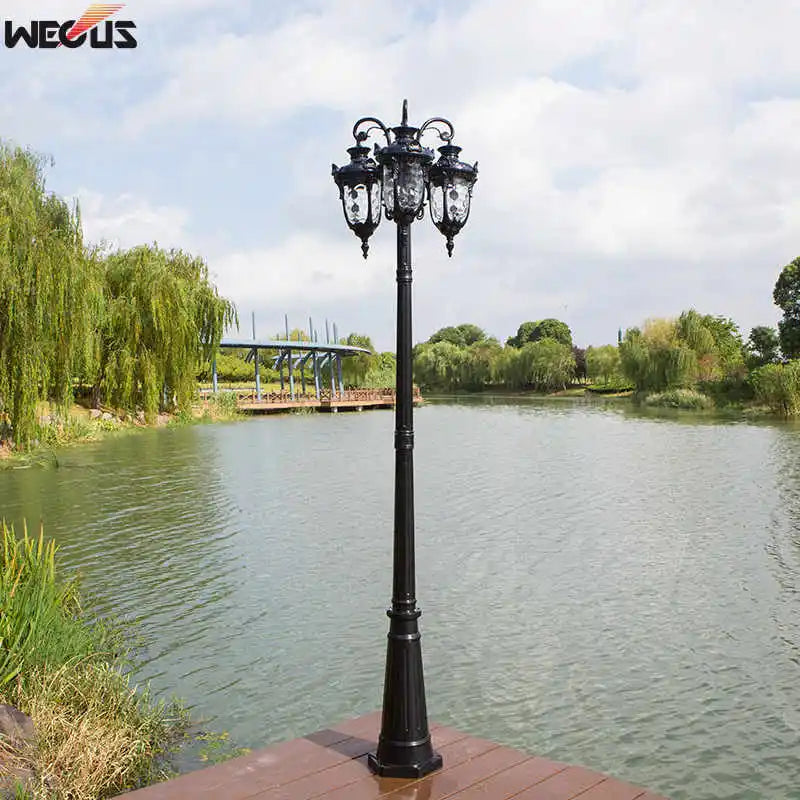 Lampadaire — LED européen éclairage extérieur industriel pour jardin et route