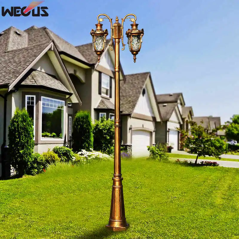 Lampadaire — LED européen éclairage extérieur industriel pour jardin et route