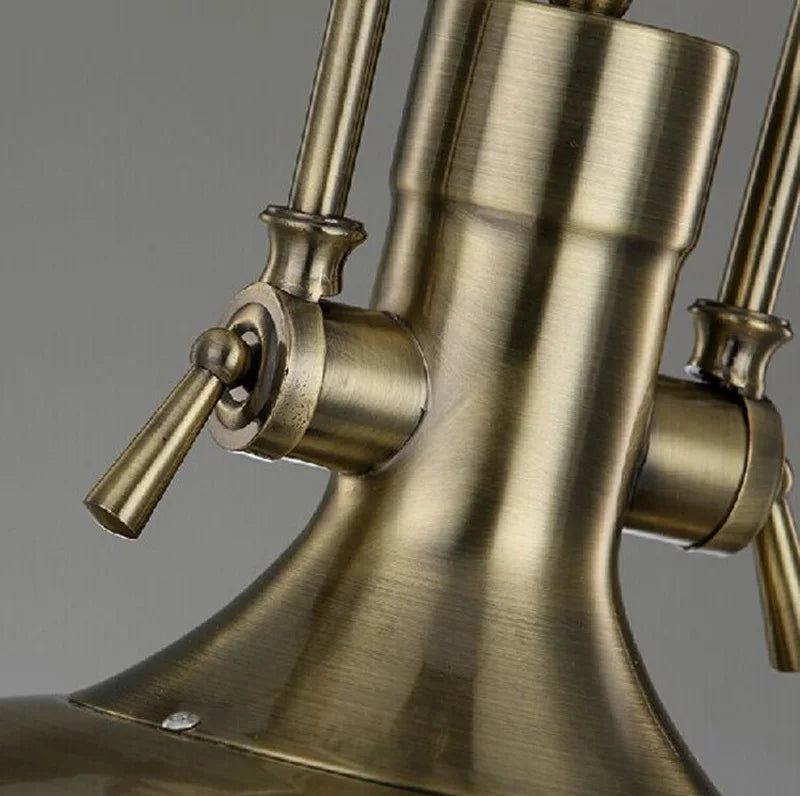 Lustre — Industriel en fer style nordique pour cadeaux de nouvel an