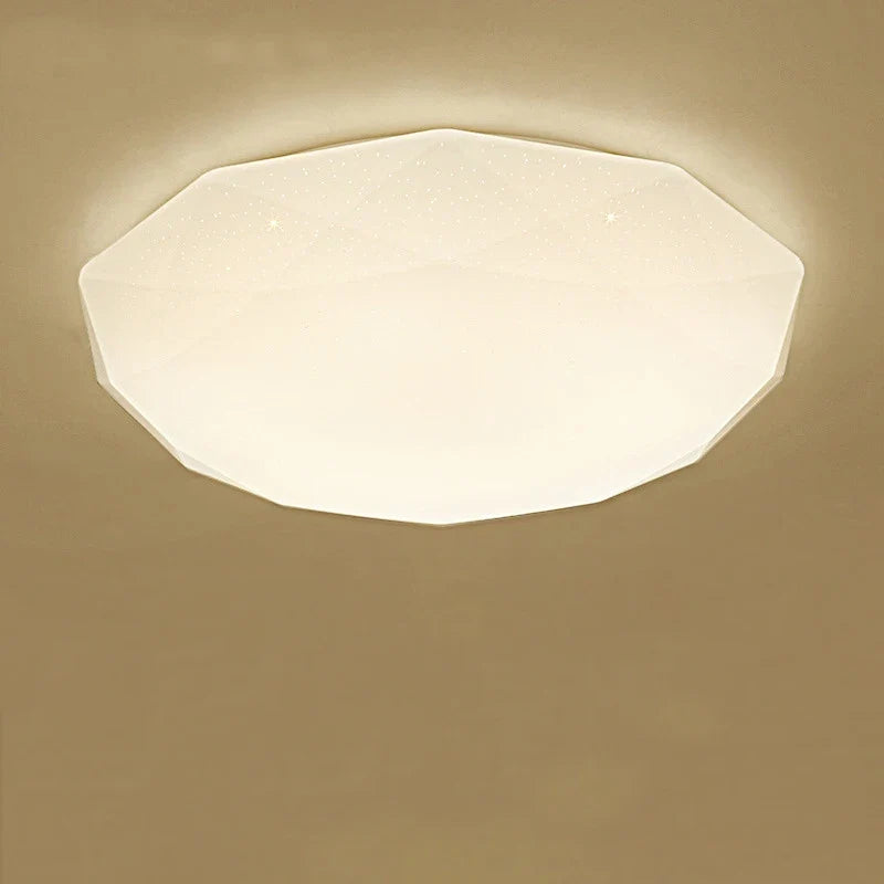 Plafonnier — Nordique diamant étoile ciel leds acrylique moderne