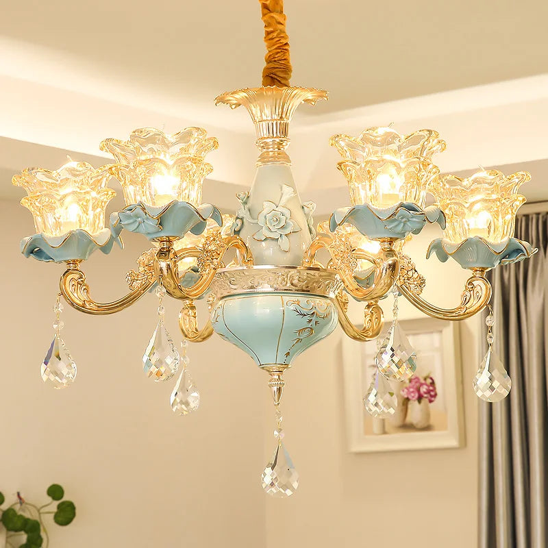 Lustre — Sol duplex style européen céramique