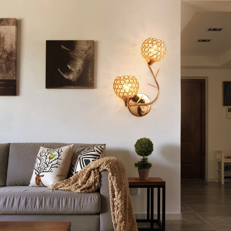 Applique Murale à led modernes pour décoration intérieure créative Rosine Étude en Métal - Lignes Dessinées & Décor Raffiné