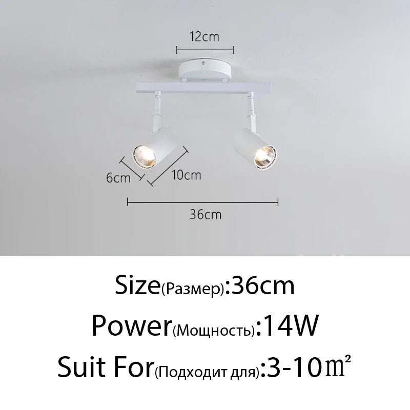 Projecteur muraux modernes pour éclairage de maison lustré Diane Tempo en Aluminium - Lignes Dessinées & Décor Raffiné