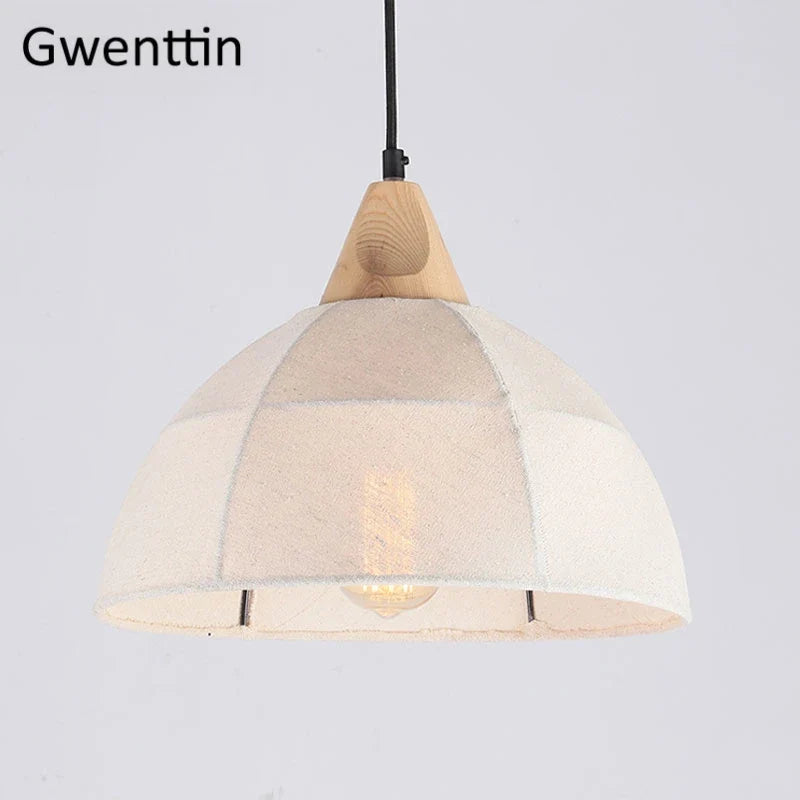 Suspension en lin vintage pour décoration intérieure moderne – Valombre Sillage