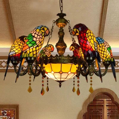 Applique murale — LED tiffany pour décoration intérieure originale