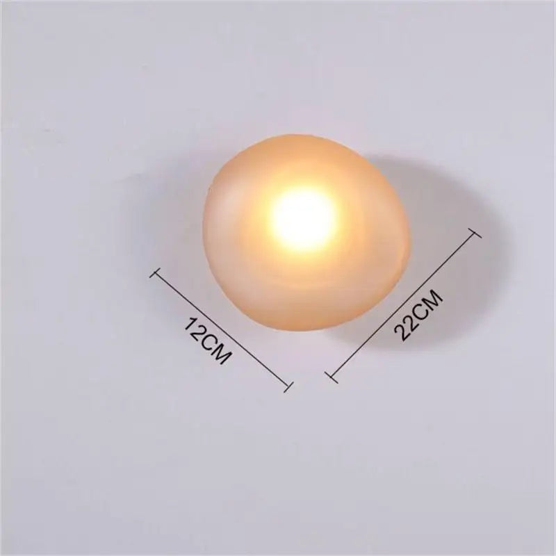 Plafonnier — LED galets verre moderne déco intérieur hotel couloir plafonnier éclairage
