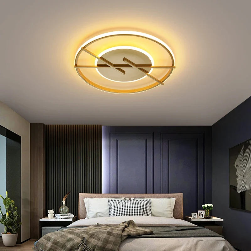 Plafonnier led rond moderne pour décoration intérieure lumineuse Tristan Sonate - Formes Arrondies & Harmonie Visuelle