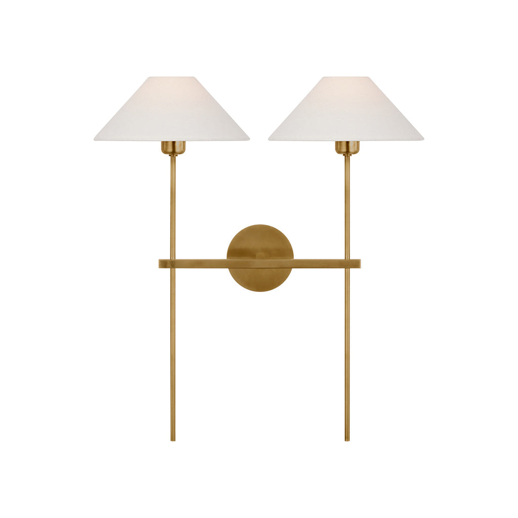 Zosilara Applique Murale Tissu Laiton Industriel Vintage - Neutralighting