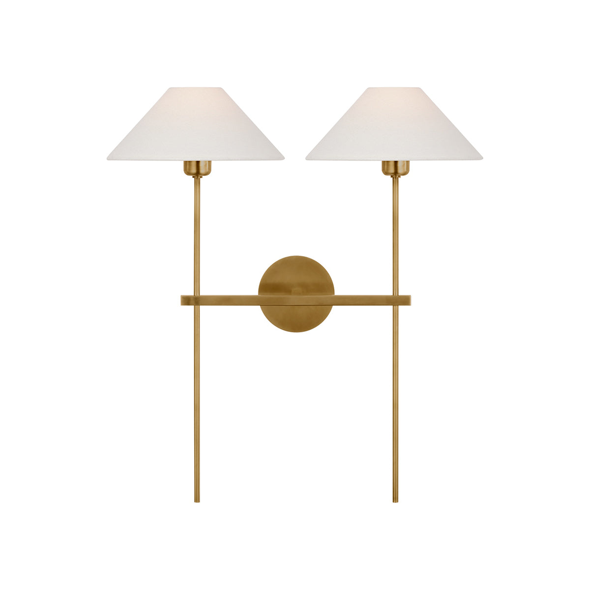 Zosilara Applique Murale Tissu Laiton Industriel Vintage - Neutralighting