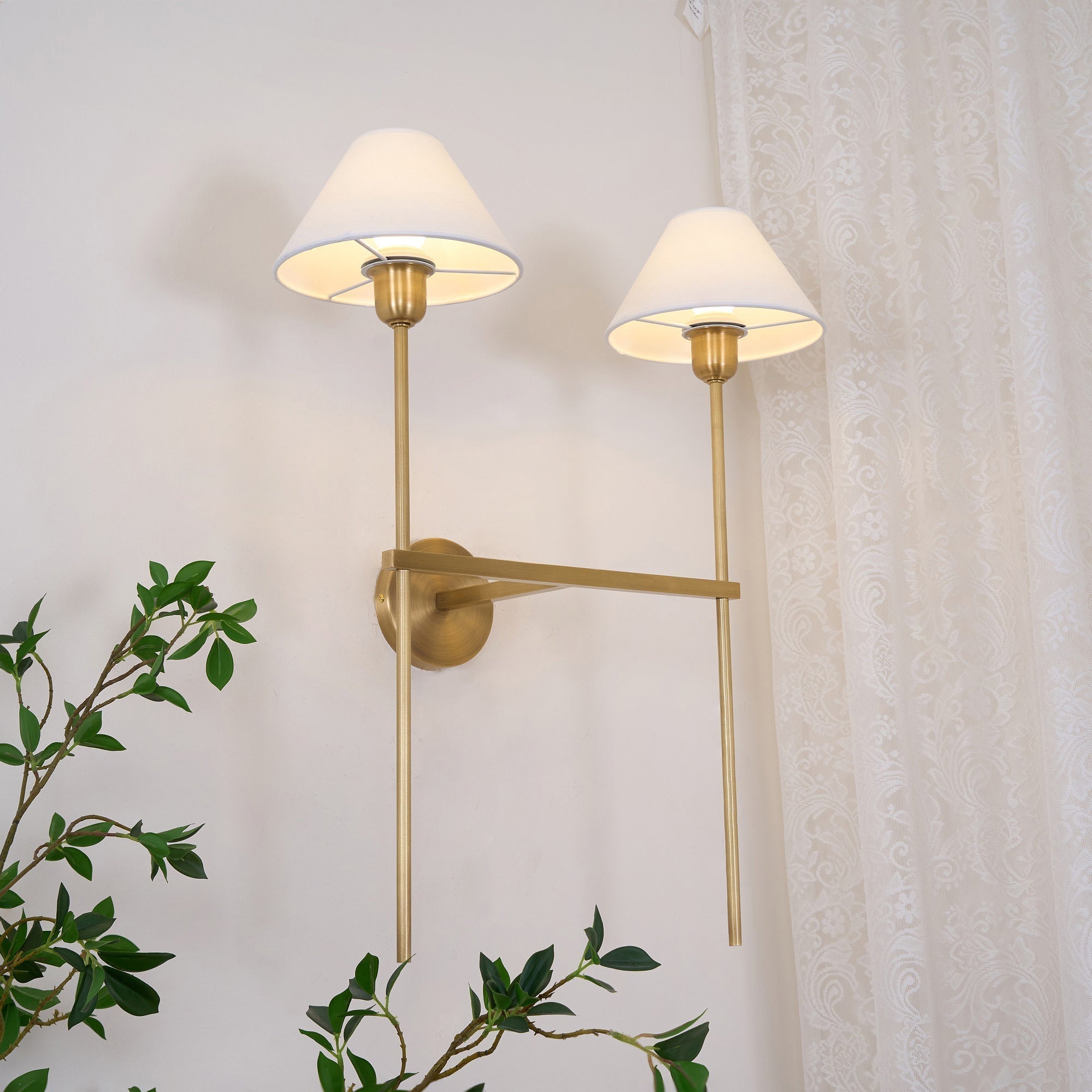 Genevieve Applique Murale en Tissu - Neutralighting