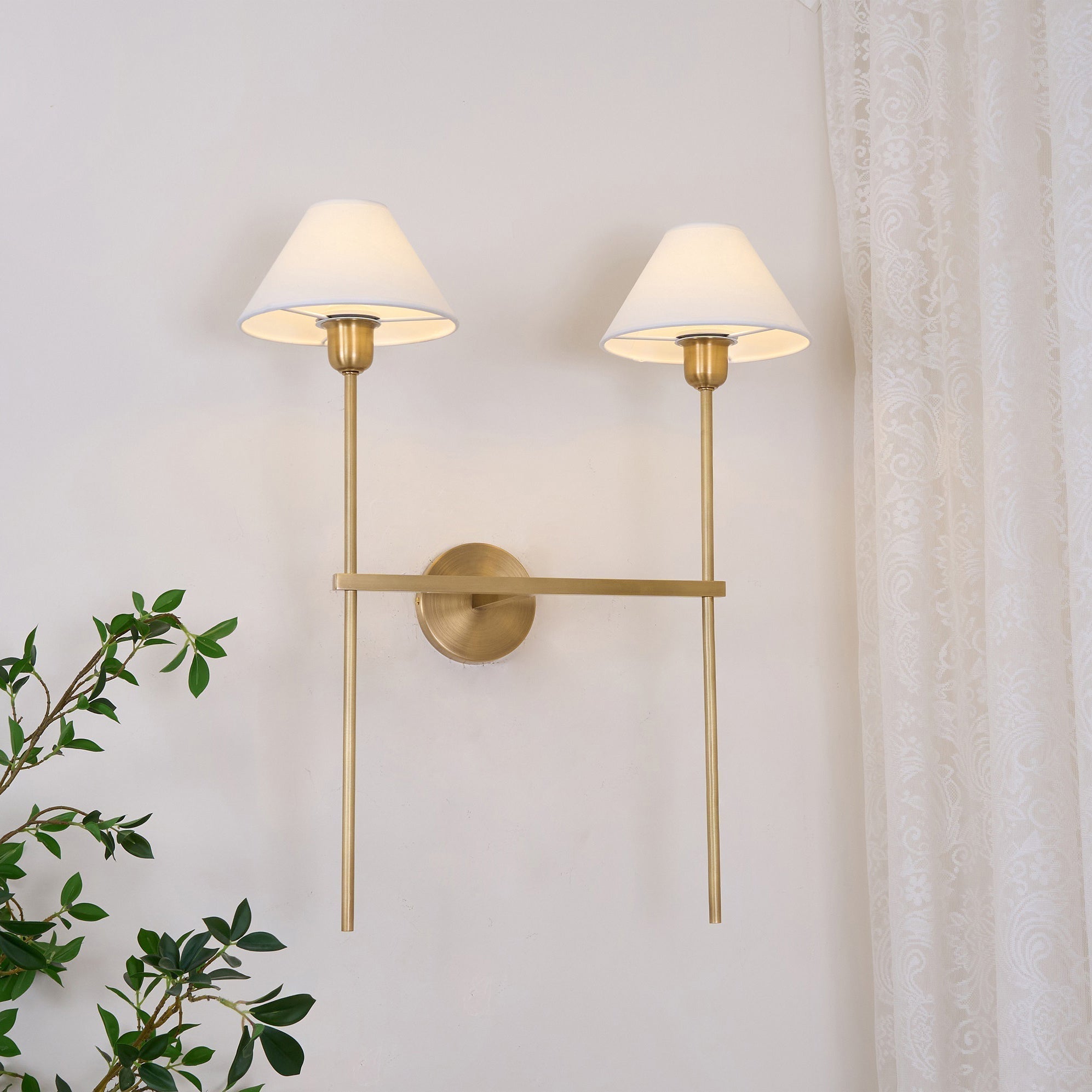 Genevieve Applique Murale en Tissu - Neutralighting