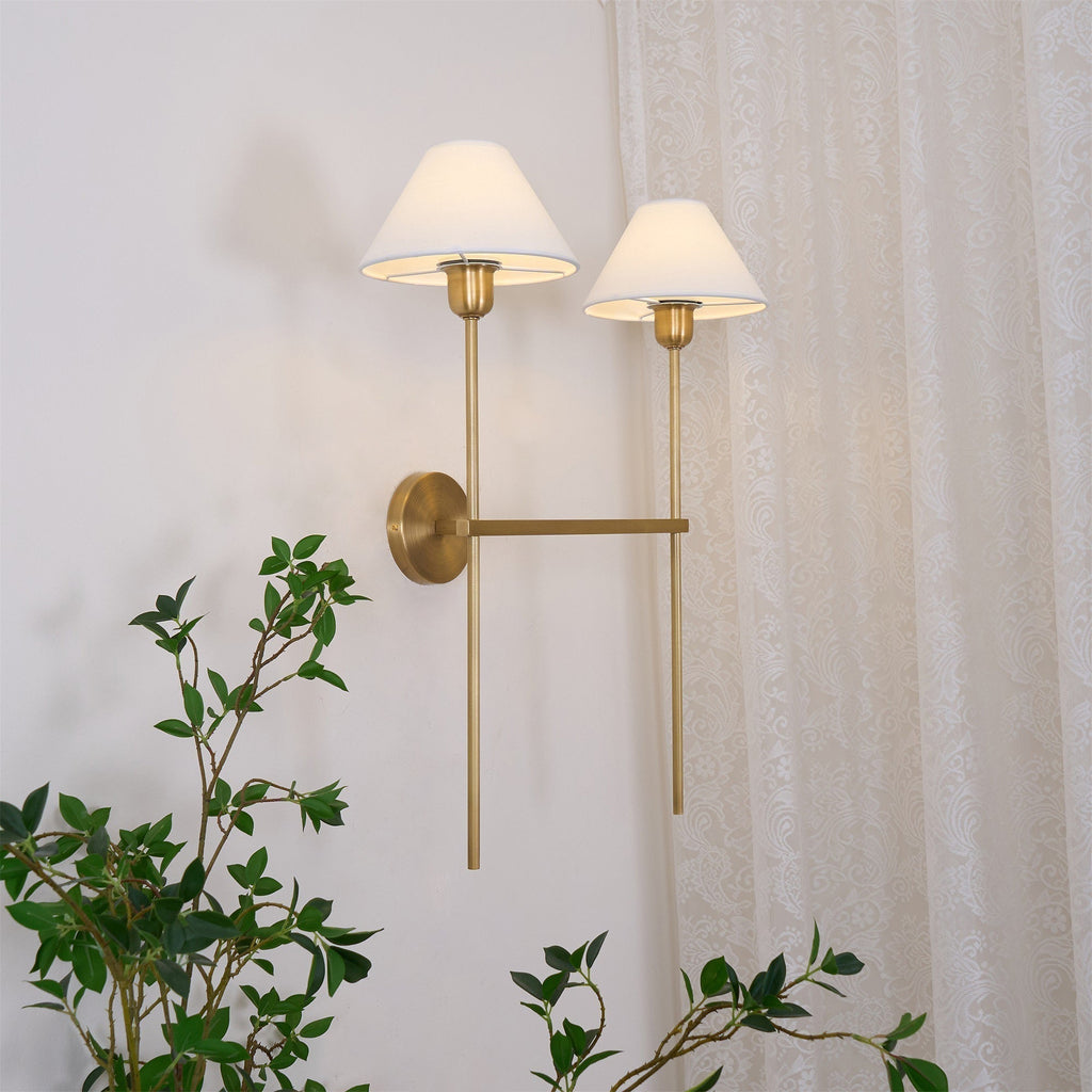 Genevieve Applique Murale en Tissu - Neutralighting