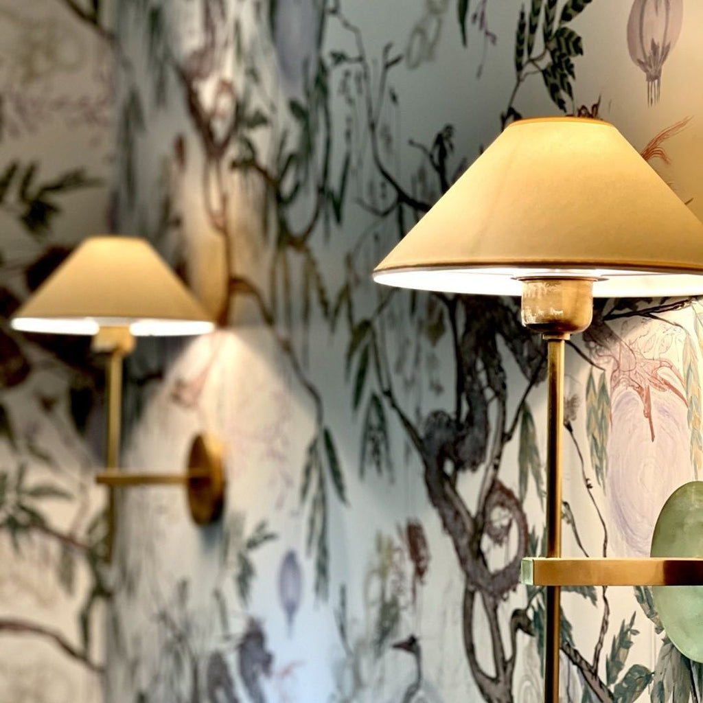 Genevieve Applique Murale en Tissu - Neutralighting