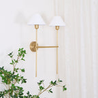 Genevieve Applique Murale en Tissu - Neutralighting
