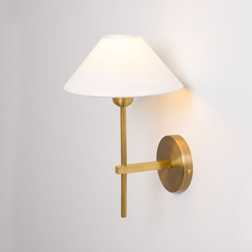 Zosilara Applique Murale Tissu Laiton Industriel Vintage - Neutralighting
