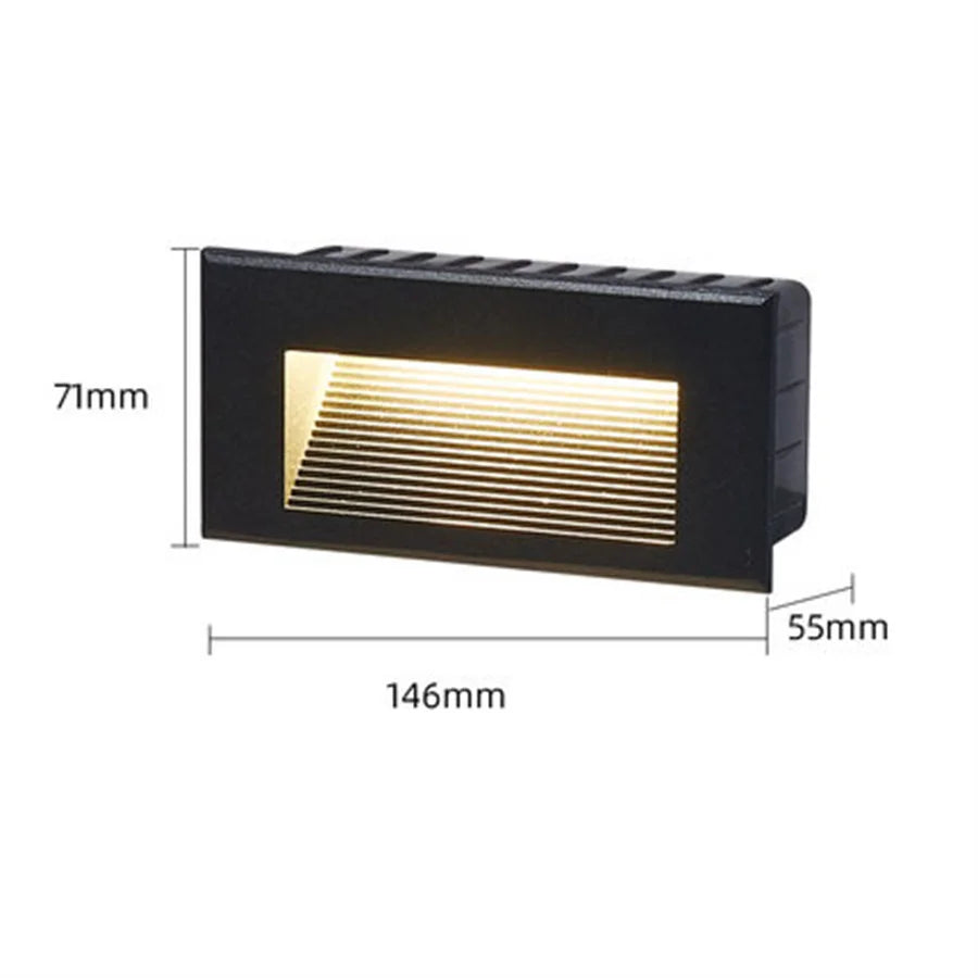 Applique murale — LED étanche pour jardin et escaliers