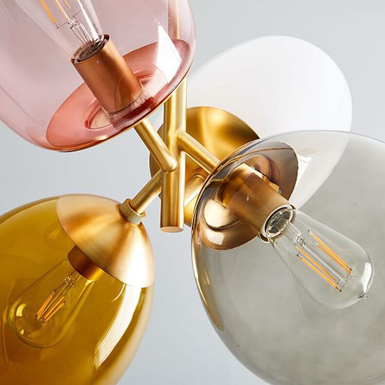 Valentina Lampe Pendante Créative en Verre Ballon Colorée - Neutralighting