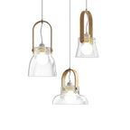 Hailie Suspension Clair Verre Rustique Moderne - Neutralighting