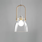 Hailie Suspension Clair Verre Rustique Moderne - Neutralighting