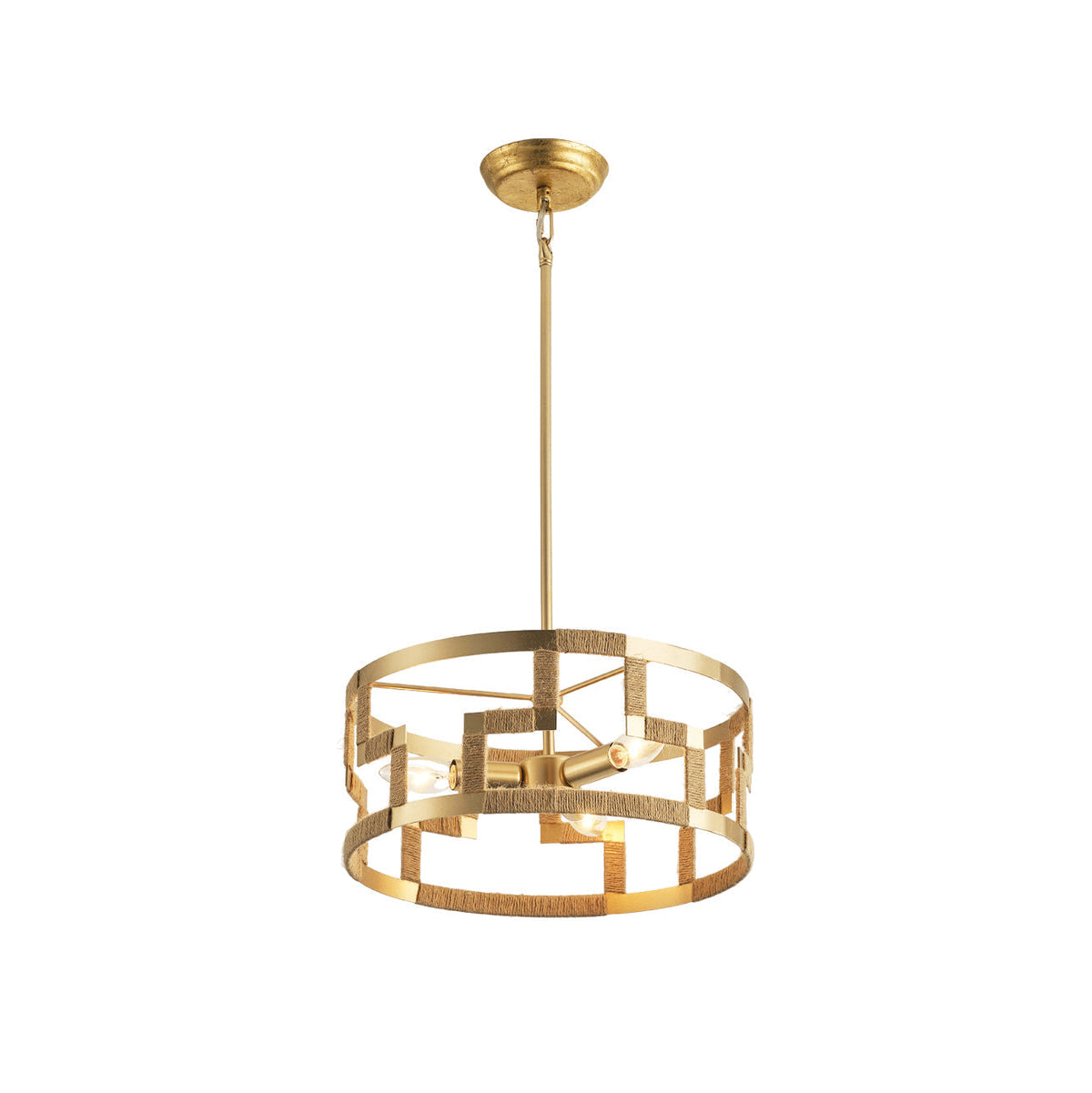 Syraeeth Suspension Métal Doré Créativité Individuelle - Neutralighting