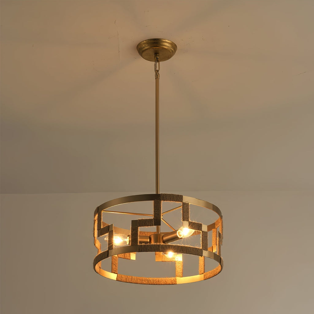 Syraeeth Suspension Métal Doré Créativité Individuelle - Neutralighting