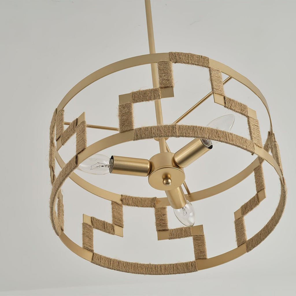 Syraeeth Suspension Métal Doré Créativité Individuelle - Neutralighting