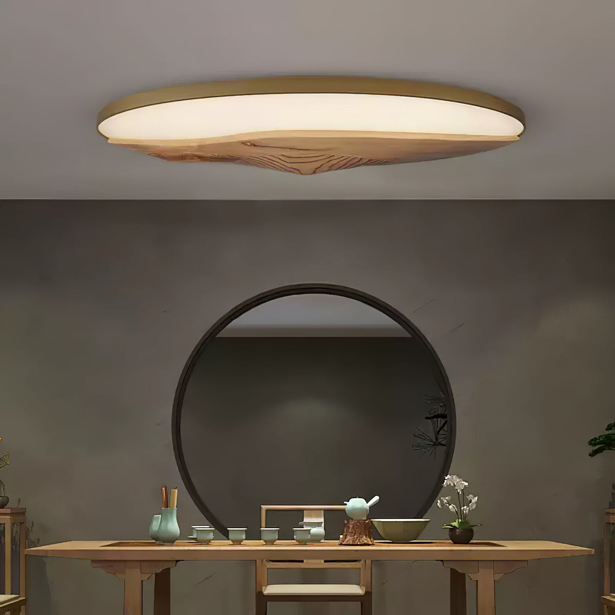 Vishaarae Scandi Bois Plafonnier - Neutralighting