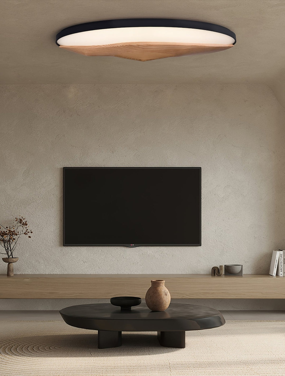 Vishaarae Scandi Bois Plafonnier - Neutralighting