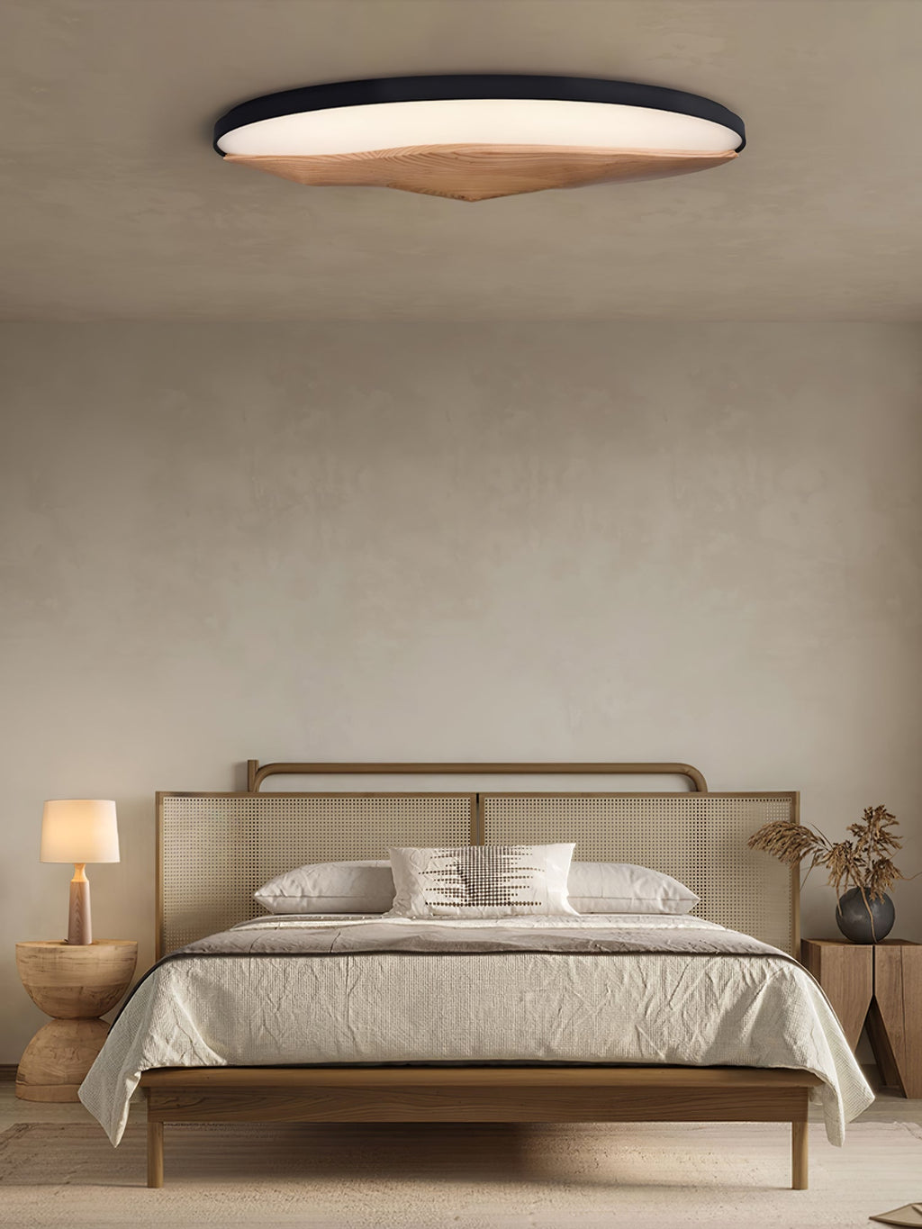 Vishaarae Scandi Bois Plafonnier - Neutralighting