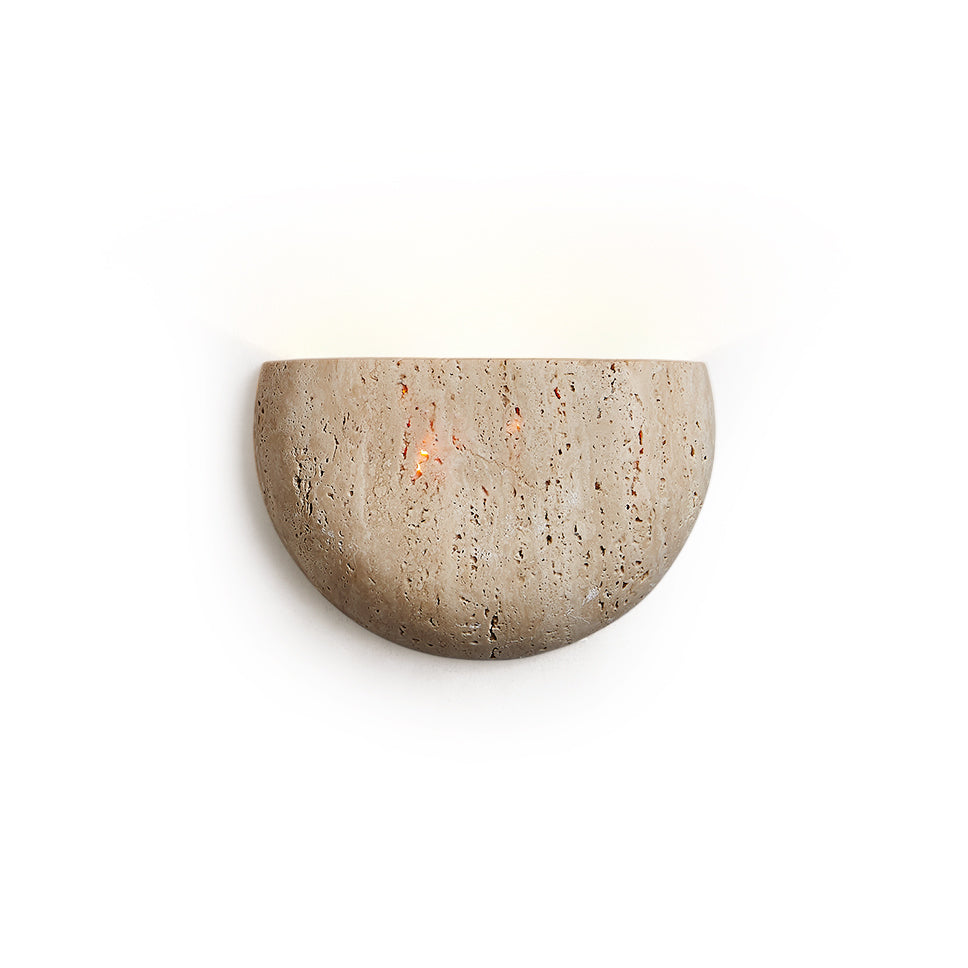 Cuvenarae Applique Murale Travertin Lune Minimaliste - Neutralighting