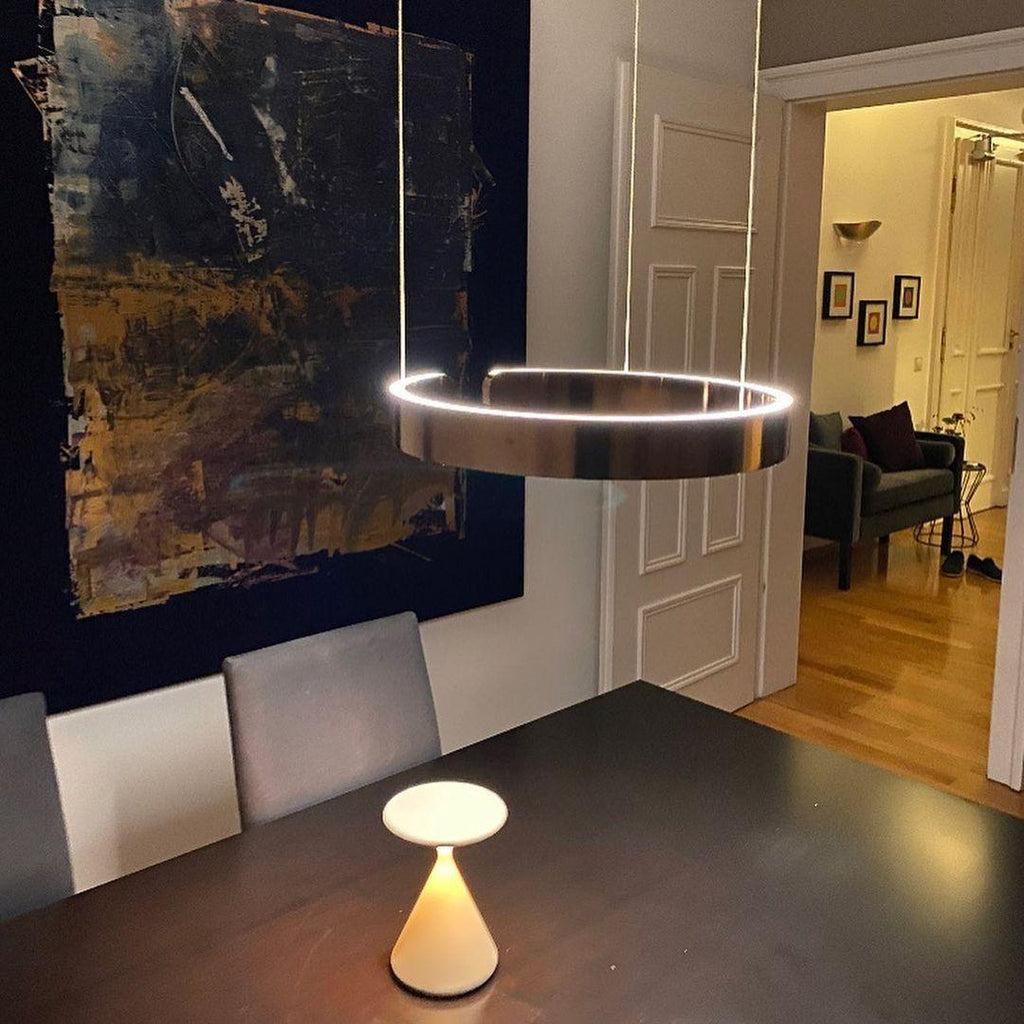 Halo LED Lampe Suspendue Circulaire Élégante Moderne - Neutralighting