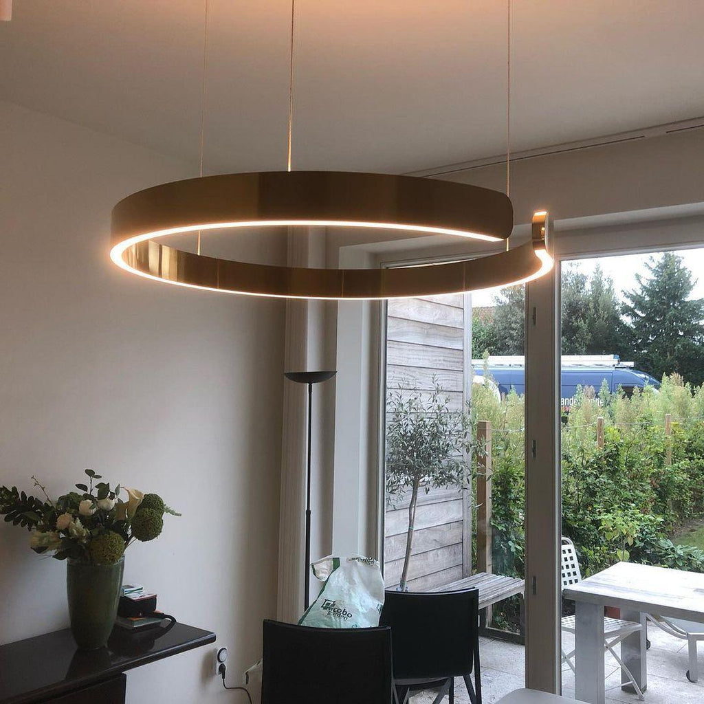 Halo LED Lampe Suspendue Circulaire Élégante Moderne - Neutralighting