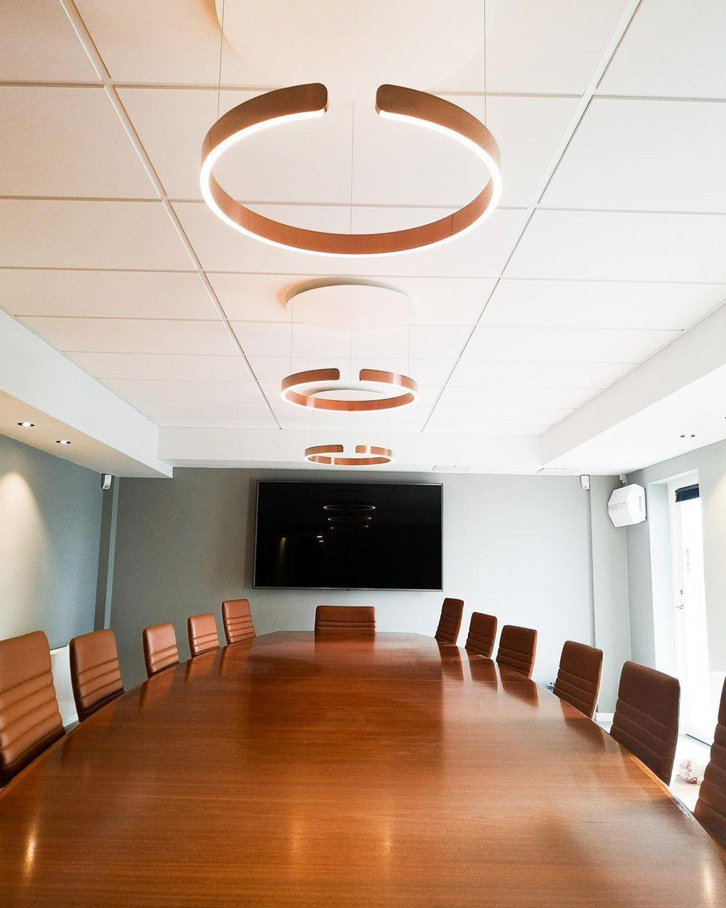 Halo LED Lampe Suspendue Circulaire Élégante Moderne - Neutralighting