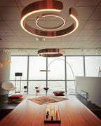 Halo LED Lampe Suspendue Circulaire Élégante Moderne - Neutralighting
