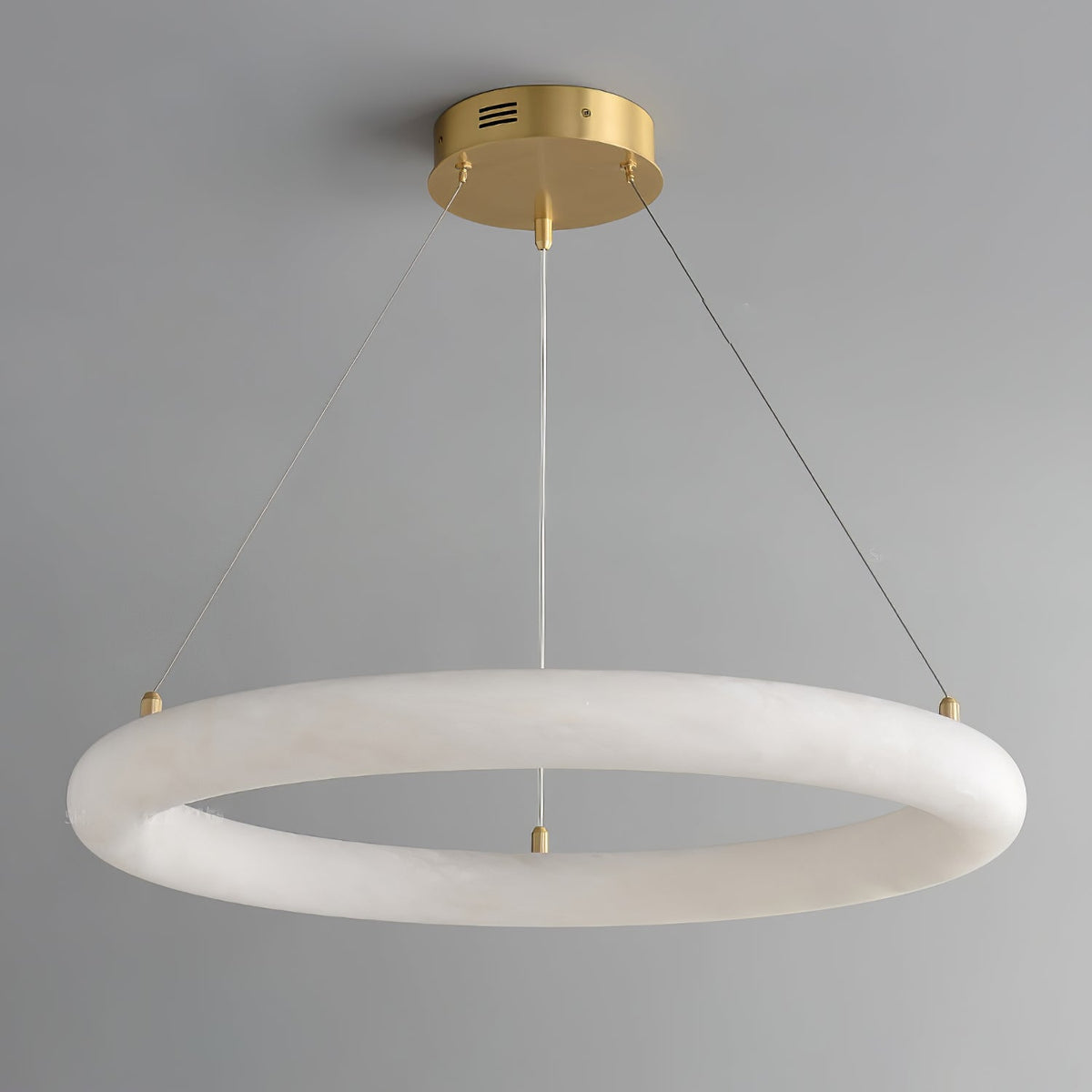 Erzorila Suspension Circulaire en Albâtre - Neutralighting