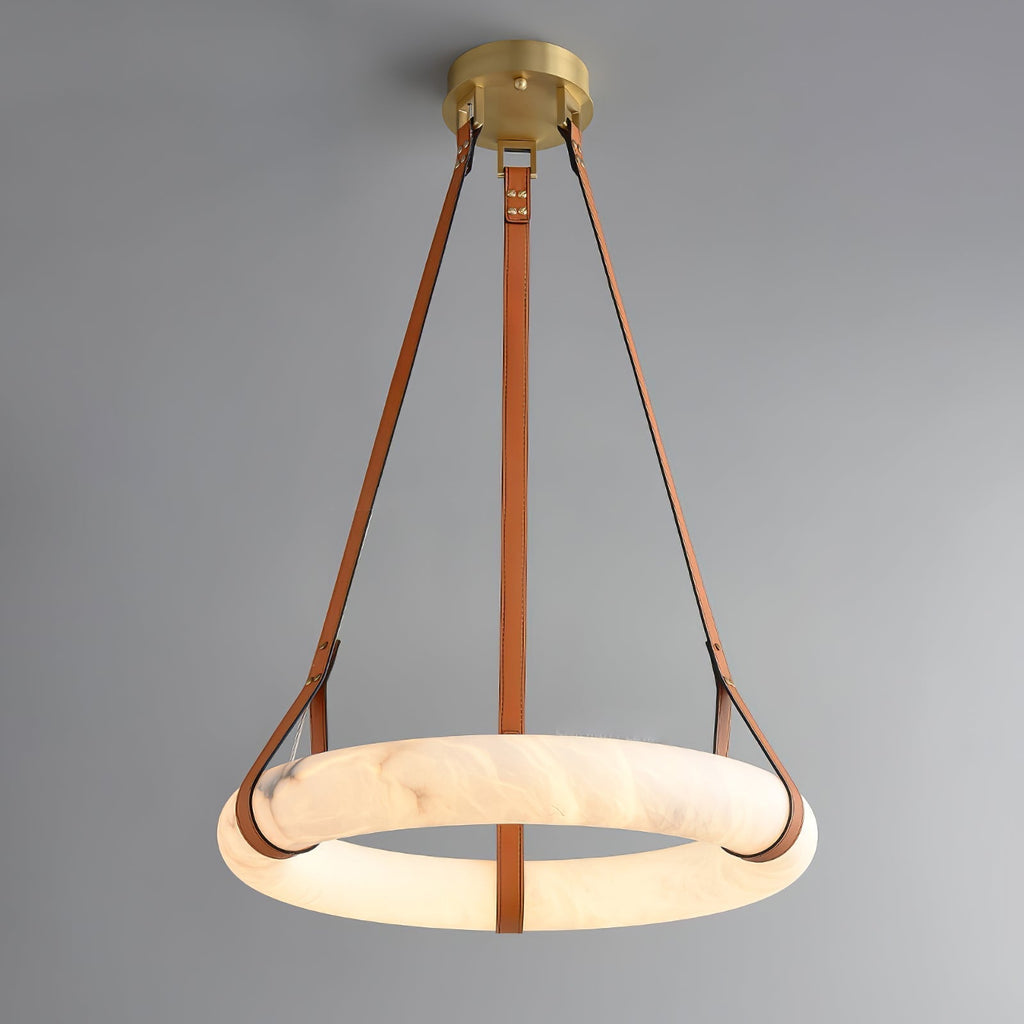 Erzorila Suspension Circulaire en Albâtre - Neutralighting
